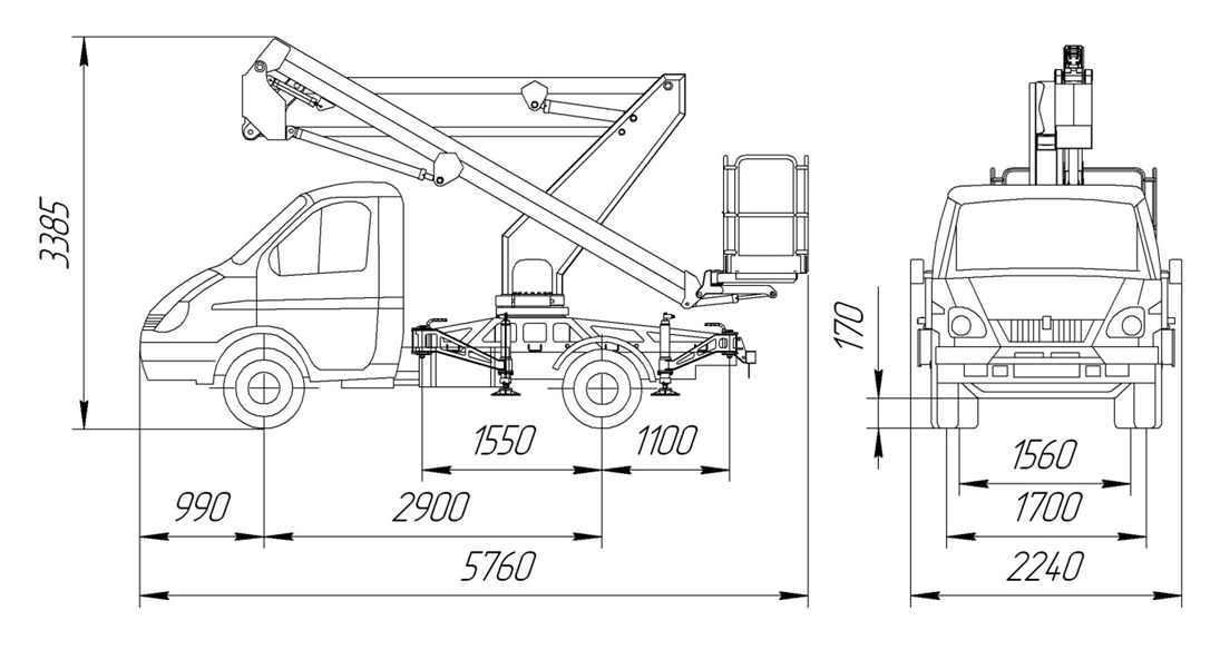 фото арендовать автовышку в йошкар ола